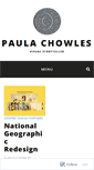 Mobile Screenshot of paulachowles.com